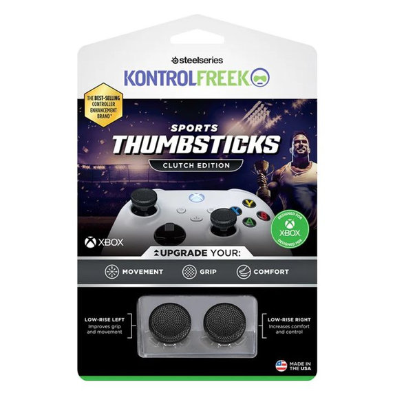 Επεκτεινόμενα Καλύμματα Λαβής Controller Xbox One X/S Clutch | Μαύρο | Black | Kontrol Freek