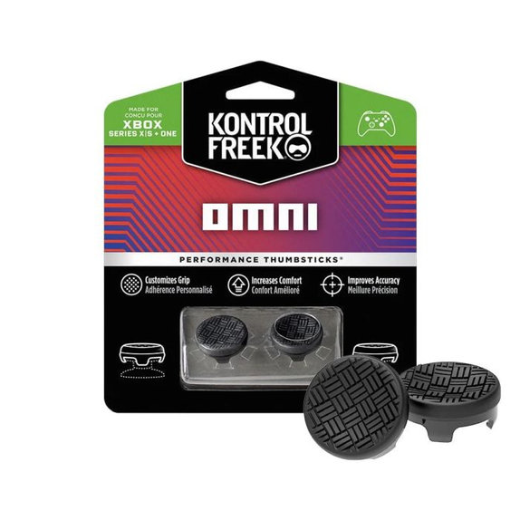 Επεκτεινόμενα Καλύμματα Λαβής Controller Xbox One X/S Omni | Μαύρο | Black | Kontrol Freek
