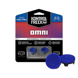 Επεκτεινόμενα Καλύμματα Λαβής Controller PS4/PS5 Omni | Μπλε | Blue | Kontrol Freek