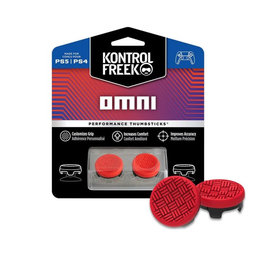 Επεκτεινόμενα Καλύμματα Λαβής Controller PS4/PS5 Omni | Κόκκινο | Red | Kontrol Freek
