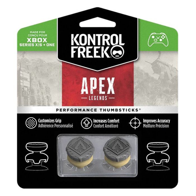 Επεκτεινόμενα Καλύμματα Λαβής Controller Xbox One X/S Apex Legends | grey | Kontrol Freek
