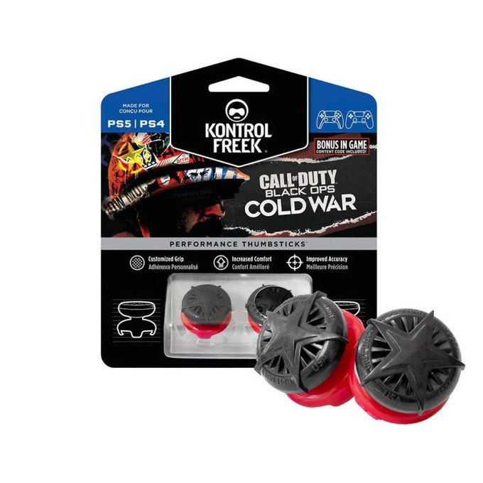 Επεκτεινόμενα Καλύμματα Λαβής Controller PS4/PS5 COD: Black Ops Cold War | Kontrol Freek