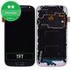Συγκρότημα οθόνης για Samsung S4 Mini Value, I915i, Black Mist, Aftermarket