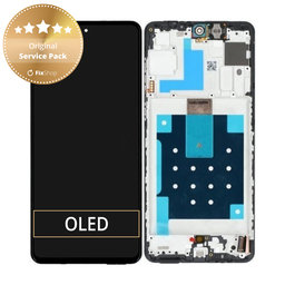 OLED/LCD Display Assembly για Samsung M55 | M556B | Μαύρο, Black | Service Pack