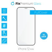 Προστατευτικό Γυαλί για iPhone 12 mini, 10 Pack, FixPremium