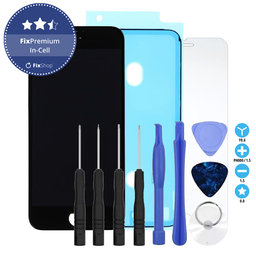OLED/LCD Display Assembly για iPhone 8, SE (2020) | SE (2022) | Multipack | Μαύρο, Black | FixPremium In-Cell