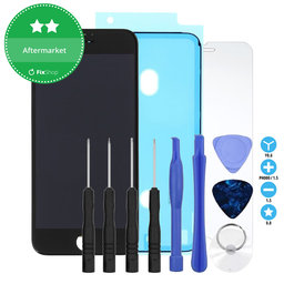 OLED/LCD Display Assembly για iPhone 8, SE (2020) | SE (2022) | Multipack | Μαύρο, Black | Aftermarket