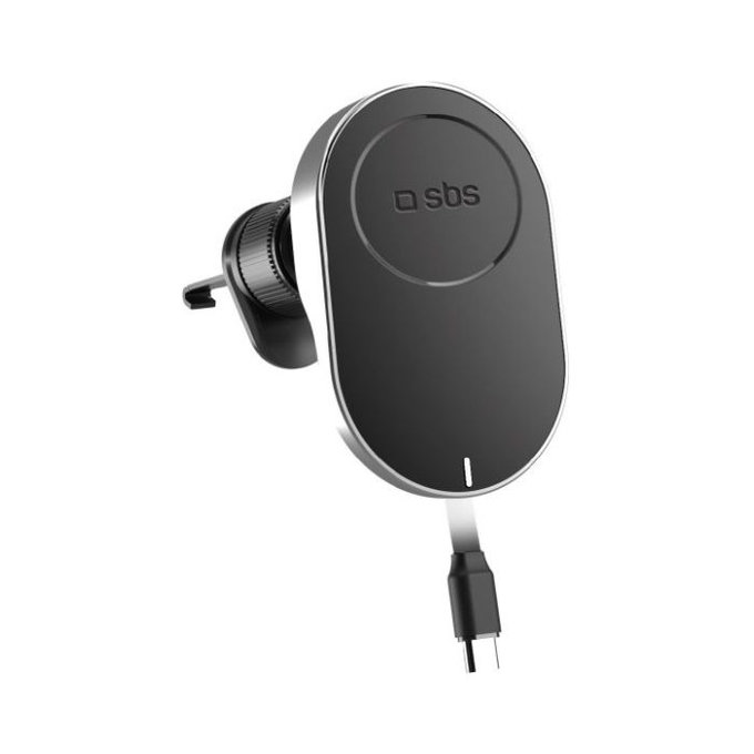 Κάτοχος Αυτοκινήτου με MagSafe, 15W | Μαύρο | Black | SBS
