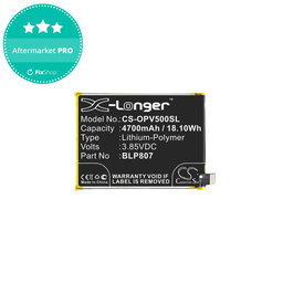 Battery για Realme 7, V5 | BLP807 | 4700mAh | FixPremium