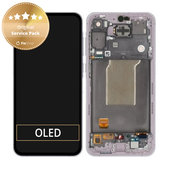 Συγκρότημα οθόνης για Samsung A55, A556B, Awesome Lilac, Service Pack