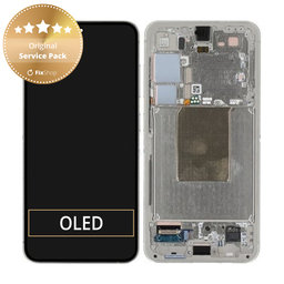 OLED/LCD Display Assembly για Samsung S24 | S921B | Amber Yellow | Service Pack