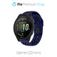 Universal Λουράκι Σιλικόνης για Garmin (22mm) | Μπλε | Blue | FixPremium