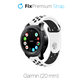 Λουράκι Σιλικόνης Sports για Garmin (20mm) | Λευκό | White | FixPremium