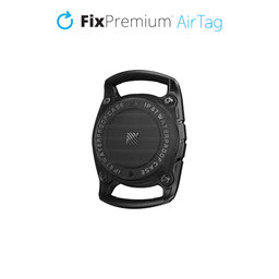 Κολάρο AirTag για Σκύλους και Γάτες, Μαύρο | Black | FixPremium