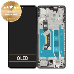 LCD Display Assembly για Motorola Moto G85 5G | 5D68C24854 | Urban Grey | Genuine Service Pack