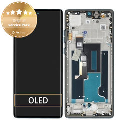 LCD Display Assembly για Motorola Edge 50 Fusion | 5D68C24633 | Forest Blue | Genuine Service Pack