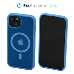 Θήκη Clear με MagSafe για iPhone 14 | Μπλε | Blue | FixPremium