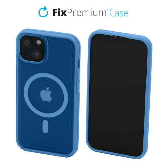 Θήκη Clear με MagSafe για iPhone 14 | Μπλε | Blue | FixPremium