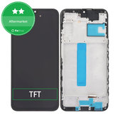 Συγκρότημα οθόνης για Samsung A25, A256B, Brave Black, Aftermarket