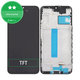 Συγκρότημα οθόνης για Samsung A25, A256B, Brave Black, Aftermarket