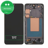 Συγκρότημα οθόνης για Samsung S24 Plus, S926B, Onyx Black, Aftermarket