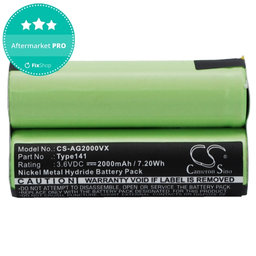 Battery για AEG Electrolux Junior 2.0 | Type141 | 3.6V | 2000mAh | HQ