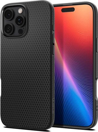 Θήκη Liquid Air για iPhone 16 Pro Max | Matte Black | Spigen