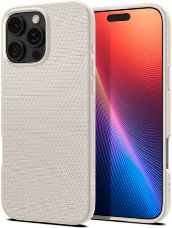 Θήκη Liquid Air για iPhone 16 Pro Max |  Natural Titanium | Spigen
