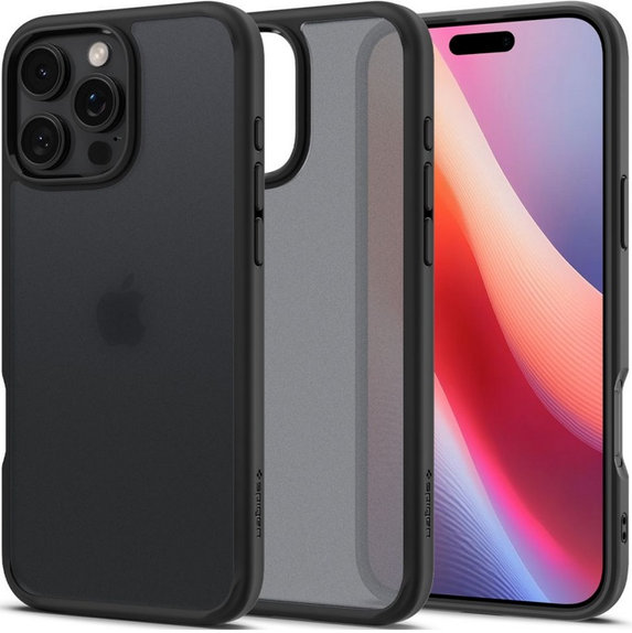 Θήκη Ultra Hybrid για iPhone 16 Pro Max | Frost Black | Spigen