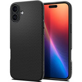 Θήκη Liquid Air για iPhone 16 Plus | Matte Black | Spigen