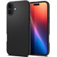 Θήκη Liquid Air για iPhone 16 Plus | Matte Black | Spigen