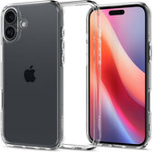 Θήκη Ultra Hybrid για iPhone 16 Plus | Transparent | Crystal Clear | Spigen