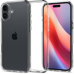 Θήκη Ultra Hybrid για iPhone 16 Plus | Transparent | Crystal Clear | Spigen