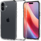 Θήκη Ultra Hybrid για iPhone 16 Plus | Transparent | Crystal Clear | Spigen