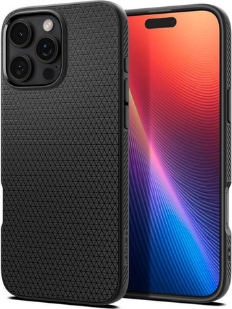Θήκη Liquid Air για iPhone 16 Pro | Matte Black | Spigen