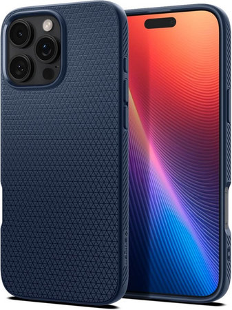 Θήκη Liquid Air για iPhone 16 Pro | Navy Blue | Spigen