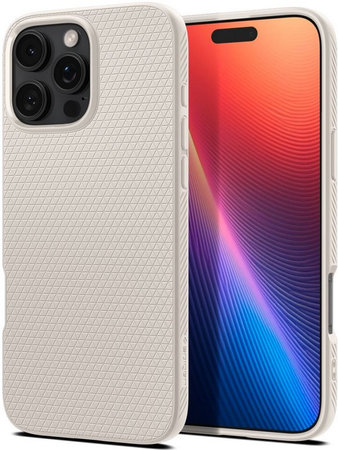 Θήκη Liquid Air για iPhone 16 Pro |  Natural Titanium | Spigen