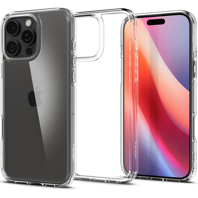 Θήκη Ultra Hybrid για iPhone 16 Pro | Transparent | Crystal Clear | Spigen