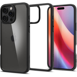Θήκη Ultra Hybrid για iPhone 16 Pro | Matte Black | Spigen