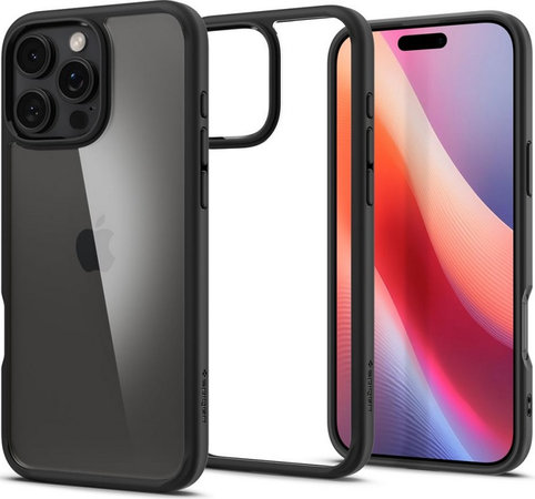 Θήκη Ultra Hybrid για iPhone 16 Pro | Matte Black | Spigen