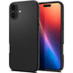 Θήκη Liquid Air για iPhone 16 | Matte Black | Spigen