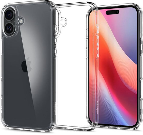 Θήκη Ultra Hybrid για iPhone 16 | Transparent | Crystal Clear | Spigen