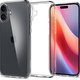 Θήκη Ultra Hybrid για iPhone 16 | Transparent | Crystal Clear | Spigen