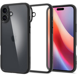 Θήκη Ultra Hybrid για iPhone 16 | Matte Black | Spigen