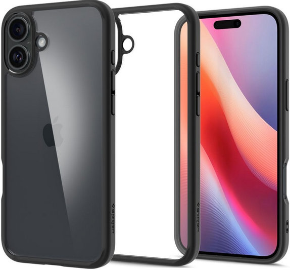 Θήκη Ultra Hybrid για iPhone 16 | Matte Black | Spigen