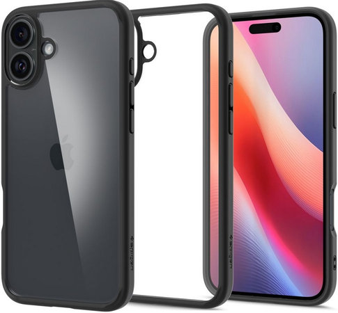 Θήκη Ultra Hybrid για iPhone 16 | Matte Black | Spigen
