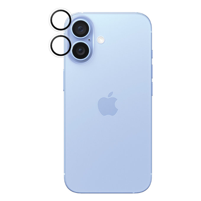 Θήκη Camera Lens Protector Hoops για iPhone 16 και 16 Plus | Transparent | PanzerGlass