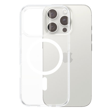 Θήκη HardCase με MagSafe για iPhone 16 Pro | Transparent | PanzerGlass
