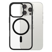 Θήκη HardCase με MagSafe για iPhone 16 Pro | Μαύρο | Black | PanzerGlass