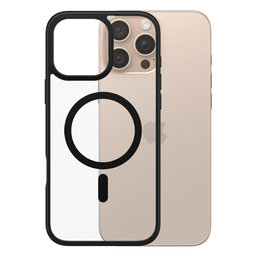 Θήκη HardCase με MagSafe για iPhone 16 Pro Max | Μαύρο | Black | PanzerGlass